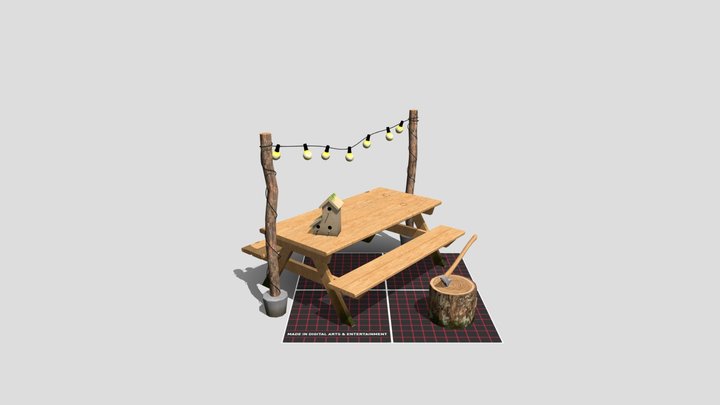 1ANI07E_Emma_Huyghe_5Props 3D Model