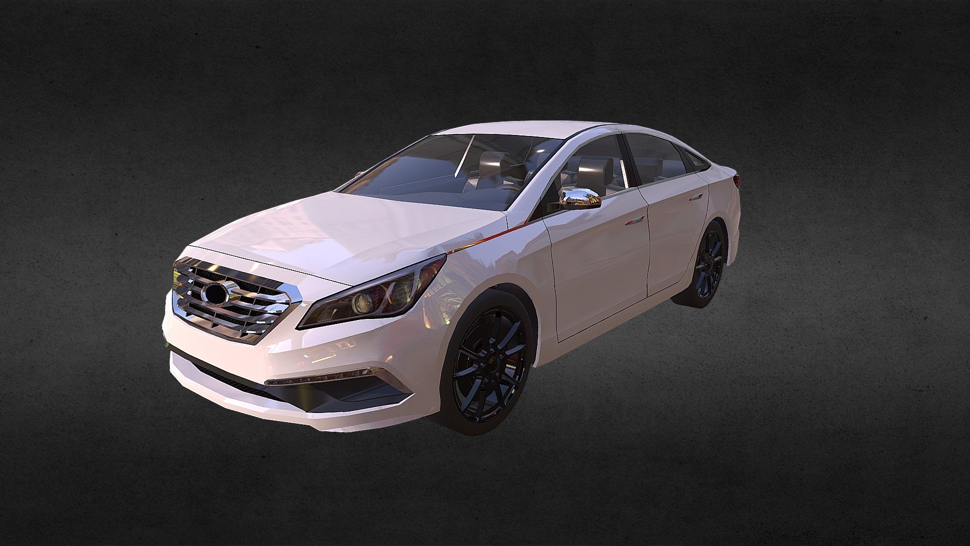 Hyundai sonata 3d model