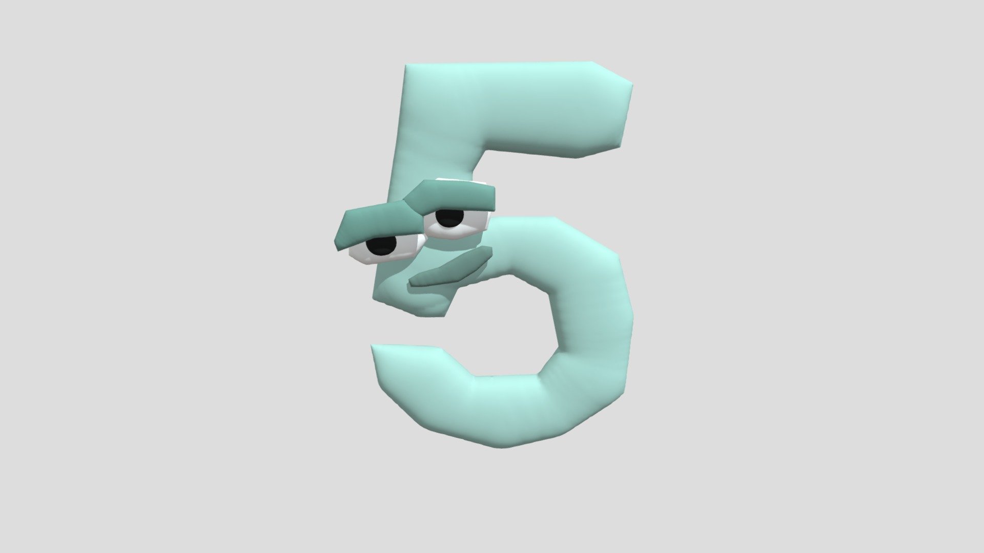 Five (Number Lore) - Download Free 3D model by aniandronic (@aniandronic)  [18aa583]