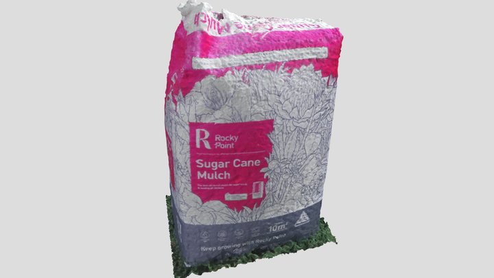 Cane Mulch Bag 3D Model
