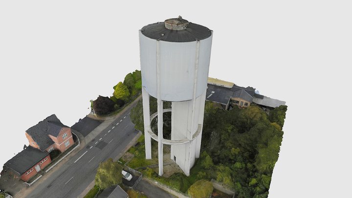 Hadsundvej, Tårn II - Registrering 3D Model