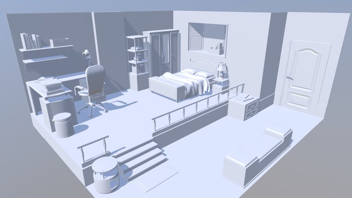 Bedroom 3D Model