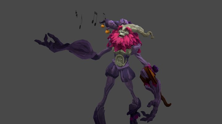 RiotArtContest2017 - IvernTheGrayFather 3D Model