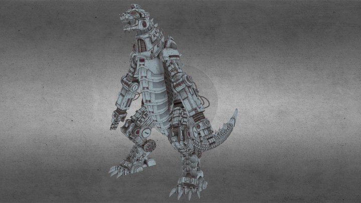 Ready Player One Mechagodzilla 3D Model