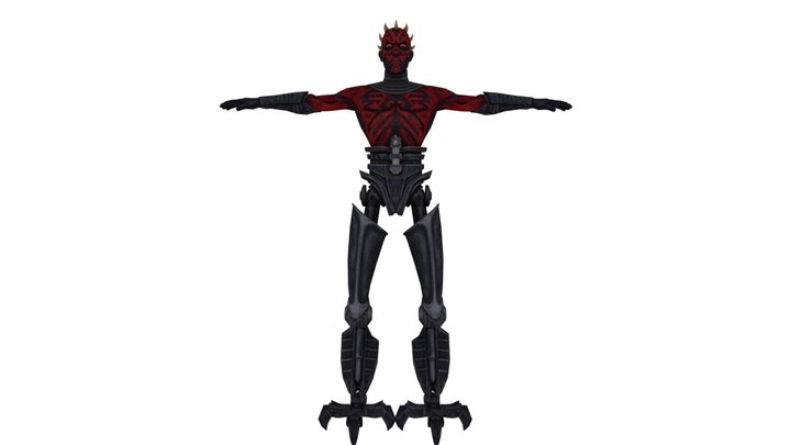 Darth Maul 3D Model