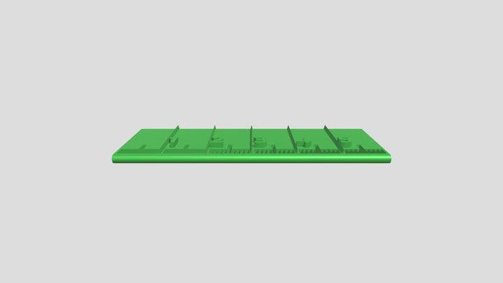 ruler-cm 3D Model