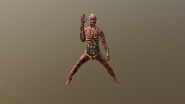 Eddie Escultura 3D Model