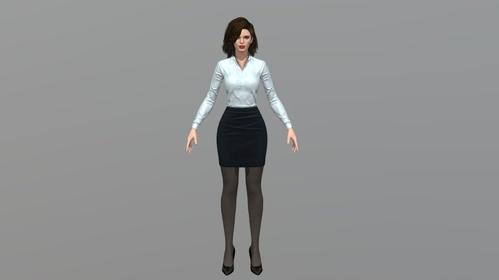 Woman 3D Model