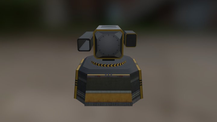 Missile Lv-1 #Texture 3D Model