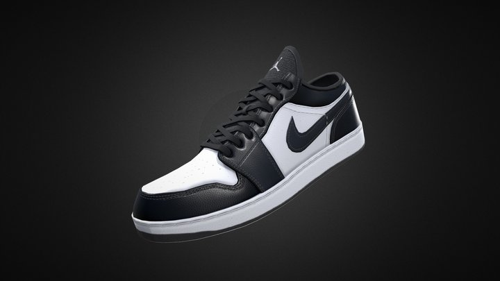 Nike Air Jordan 1 Low 3D Model