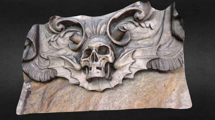 Cathedral Skull 3D Model