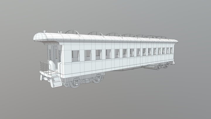Train Car (WIP) 3D Model