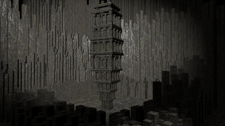 Plataforma misteriosa 3D Model