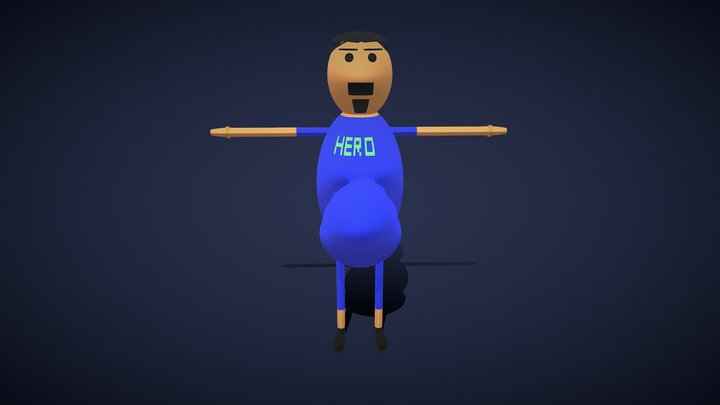 MJO Model-04(after Rigging And Shape Keys) – Modello 3D gratuito STL