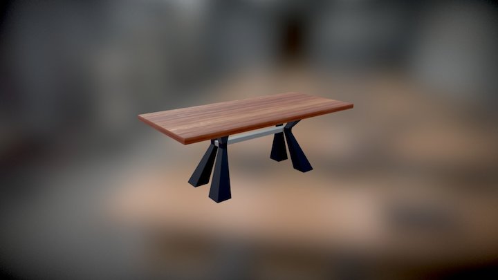 Modern Table 3D Model
