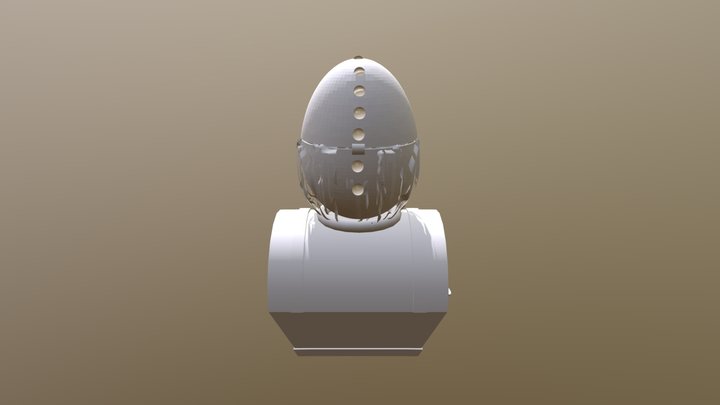 Oeuf Fabergé de pirate 3D Model