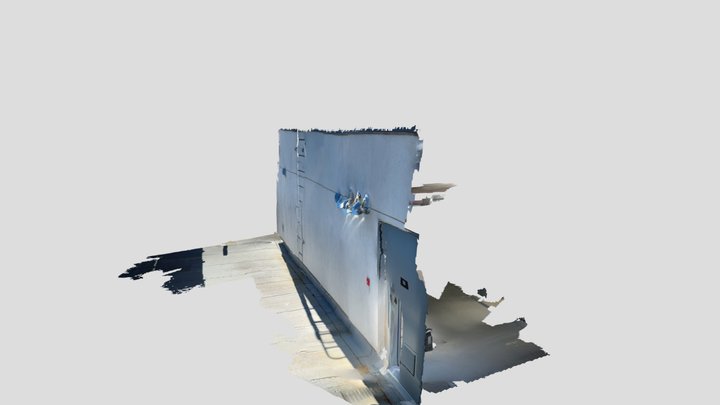 Belmont North Wall Interior & Exterior 3D Model