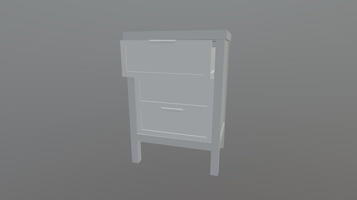 Mary Nightstand 3D Model