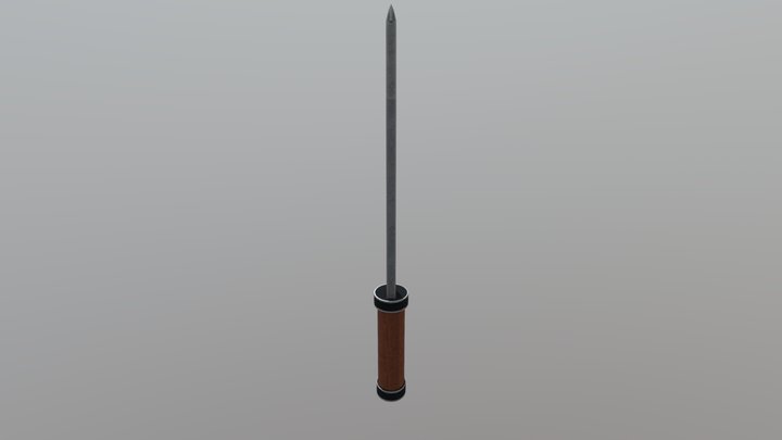 Viking Seax 3D Model