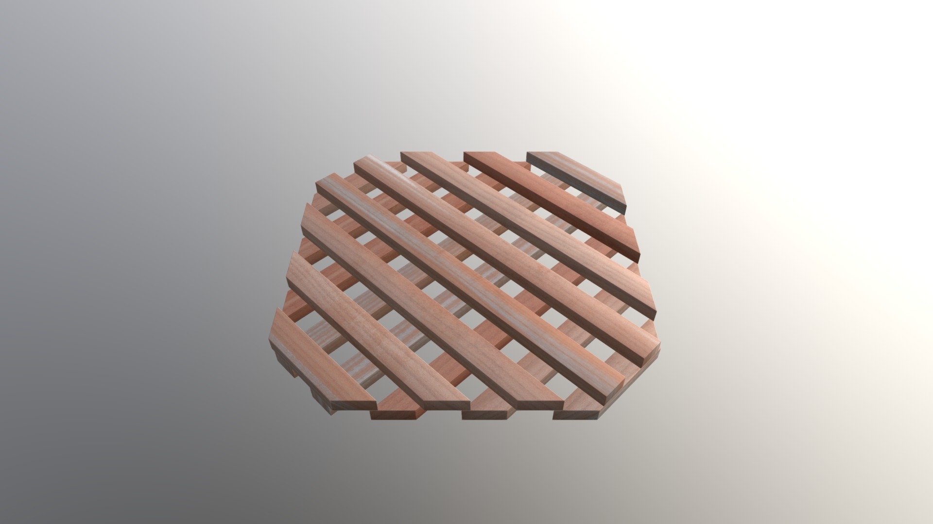 Waffle Pattern Trivet 04 - 3D model by BenGrieb [18b51c5] - Sketchfab