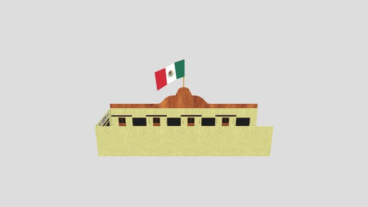 La Ballena / The Longest Bar in the World 3D Model