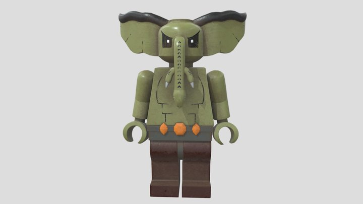 LEGO Character Design 3D Model