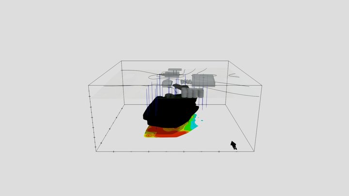 Generic Retail Petroleum Station 3D Model