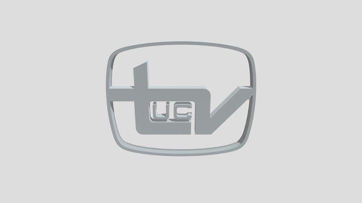 Uctv logo 3D Model