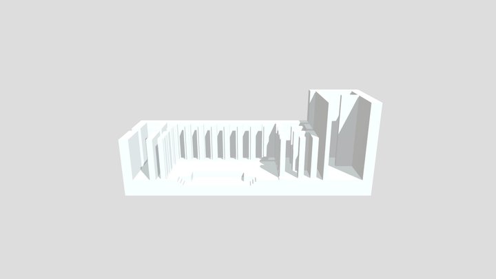 Great Bath House Final Model 3D Model