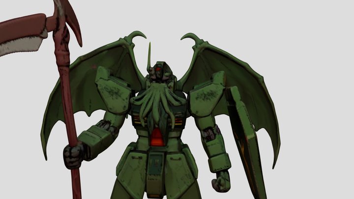 ガンダムシリーズ gundam Cthulhu – Modelo 3D gratuito STL