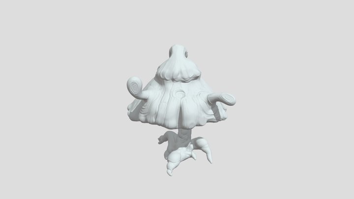 MushroomTree 3D Model