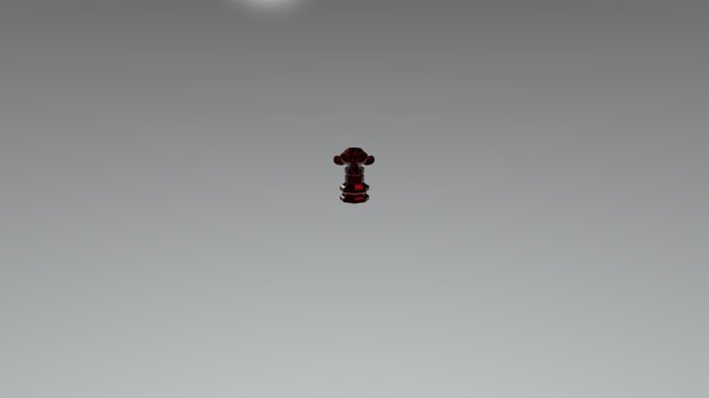 Monkey Head Statue 3D Model