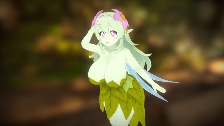 Mandola - Original Anime Character 3D Model