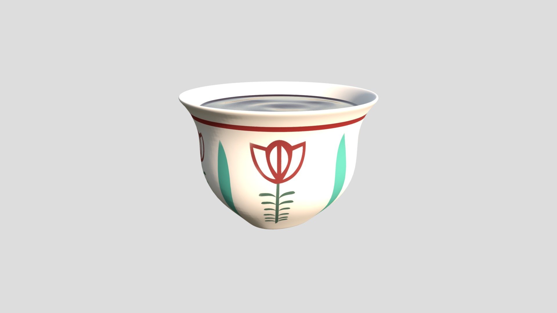 Ethiopian coffee cup