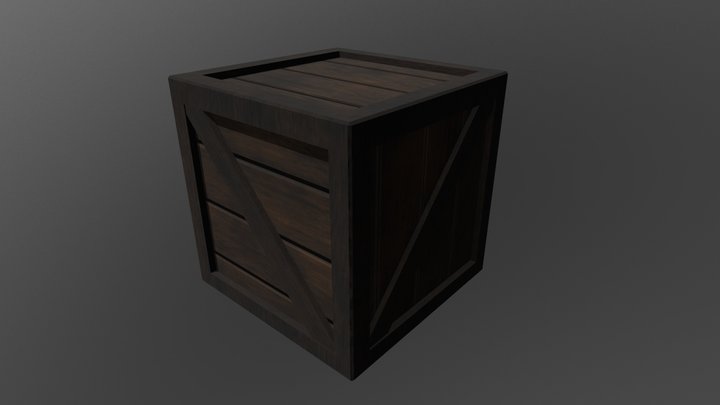 Crate Prop 3D Model