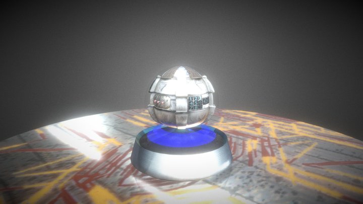 Future Chest [ANIMATED] 3D Model