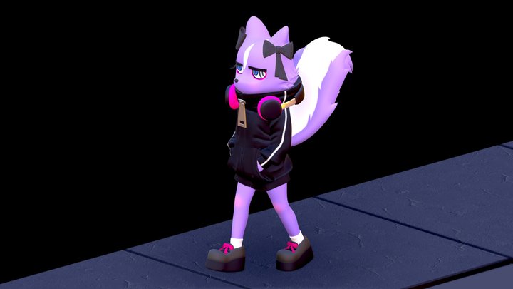Shikabane of Aggretsuko 3D Model