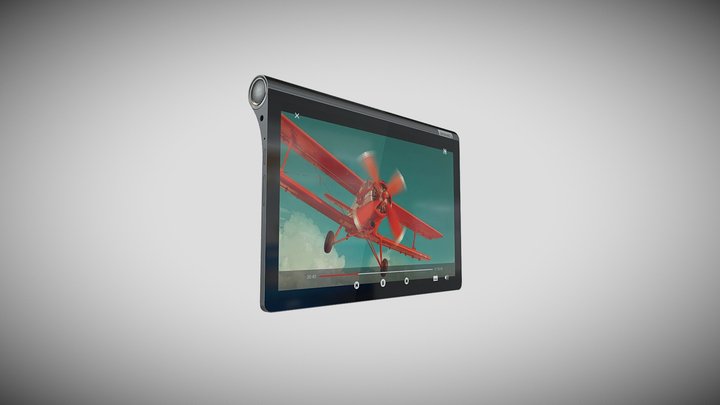 Lenovo Tabs - Yoga Smart Tab 3D Model