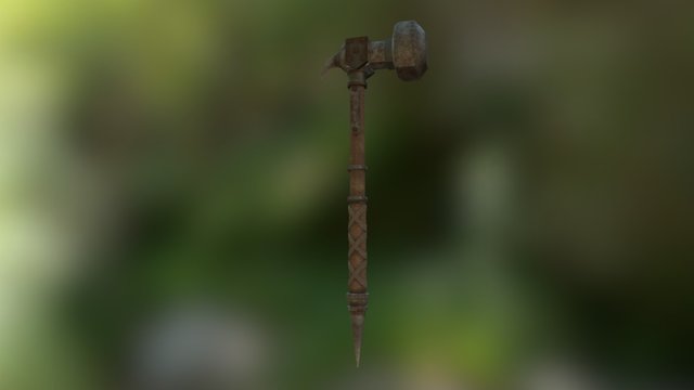Iron Hammer 3D Model