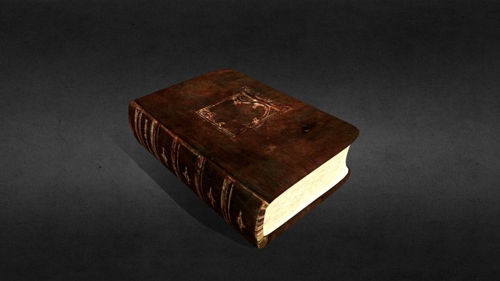 Book 3D Model
