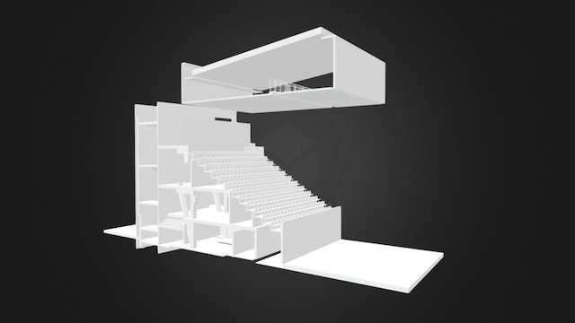 North Stand Section 3D Model