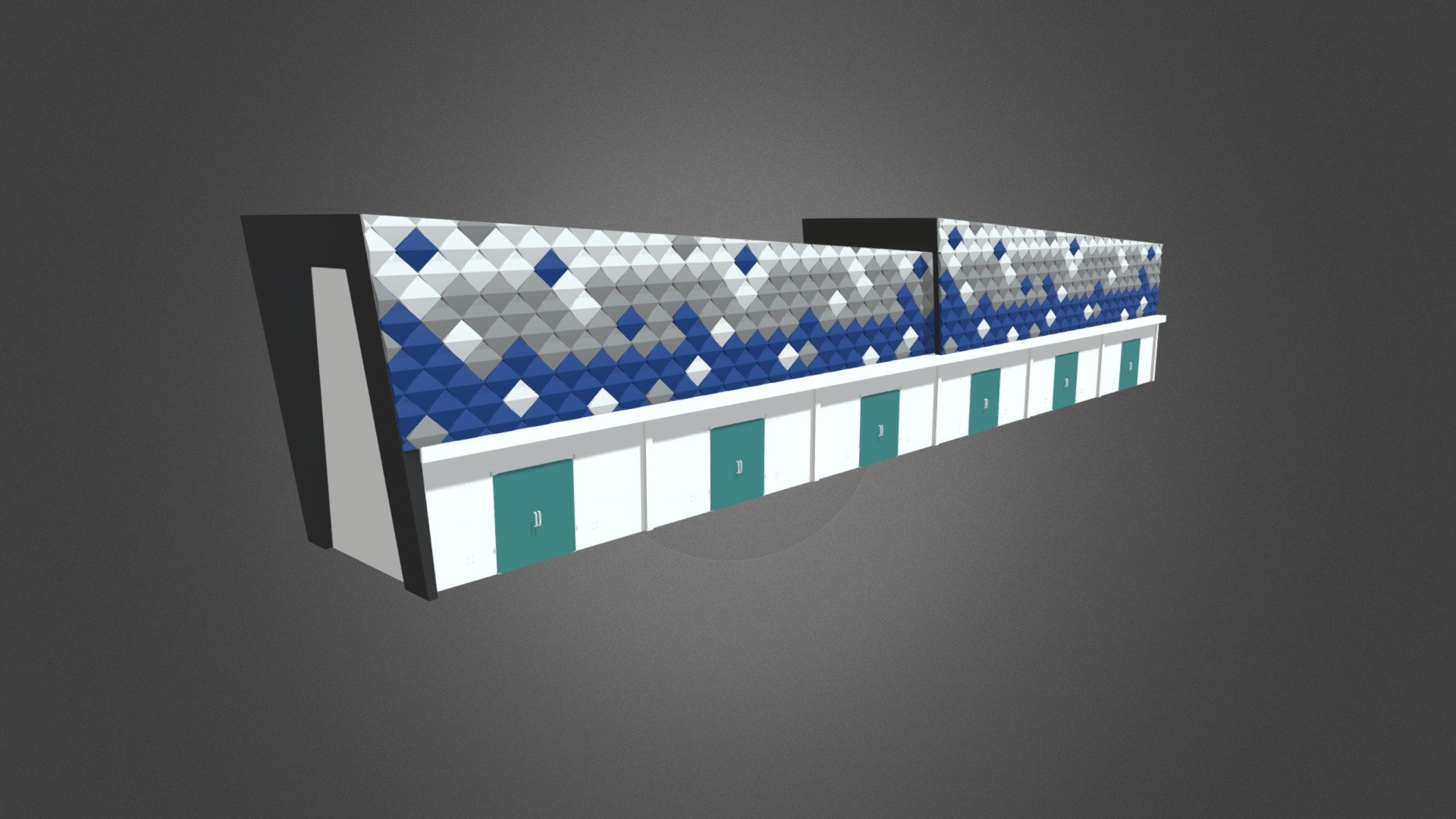Fachada para edificio de negocios
