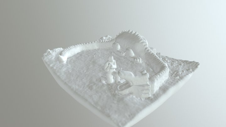St Al's Dragon 2018 2 3D Model