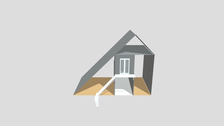 FOLDABLE CONTAINER (III) BASIC SHAPE 3D Model