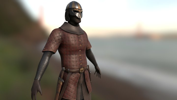 _North_Warrior_ 3D Model