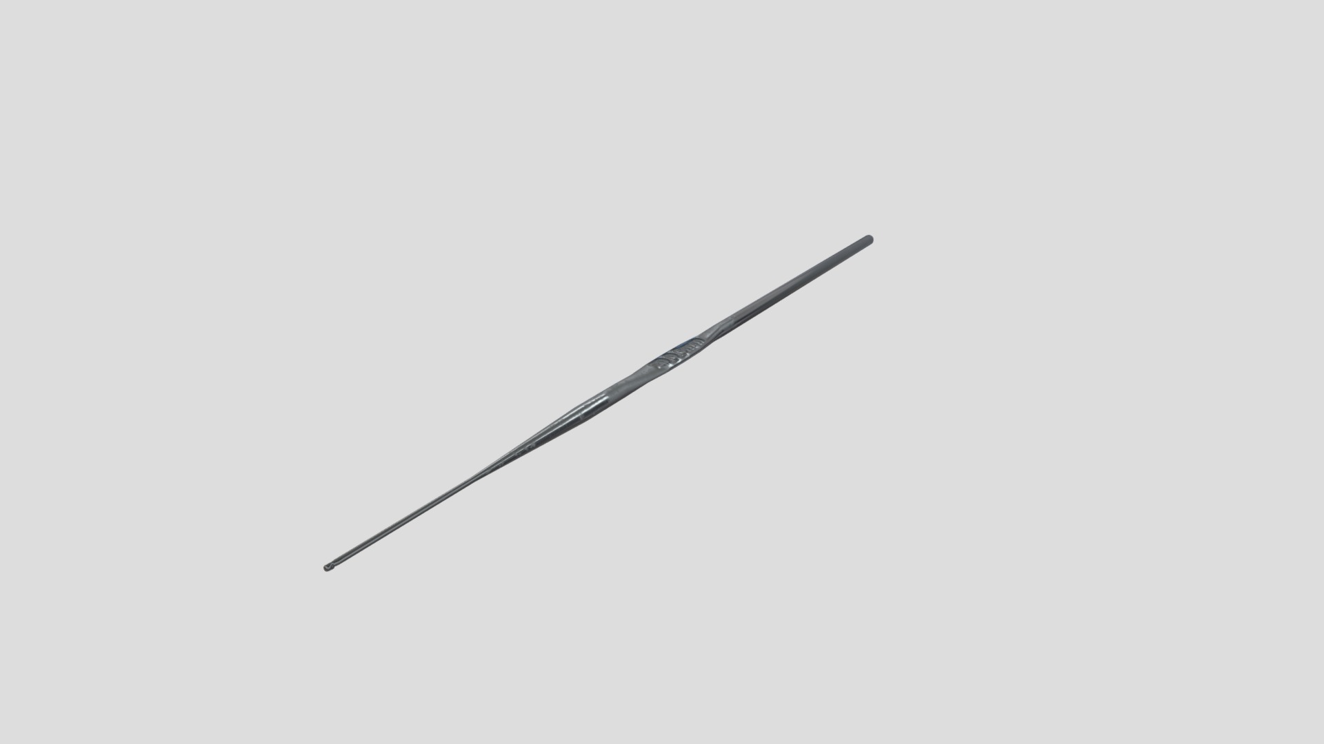 3D model Crochet Hook - This is a 3D model of the Crochet Hook. The 3D model is about shape.