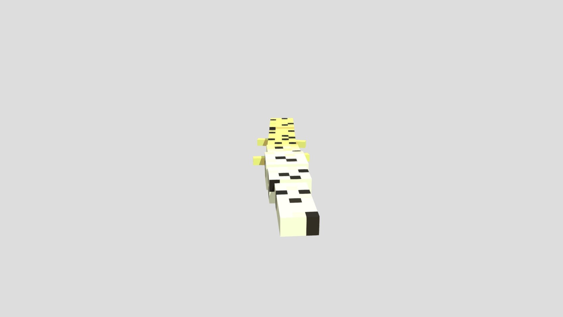 Leapord Geko - 3D model by CrystalDragon505 [18c2c90] - Sketchfab