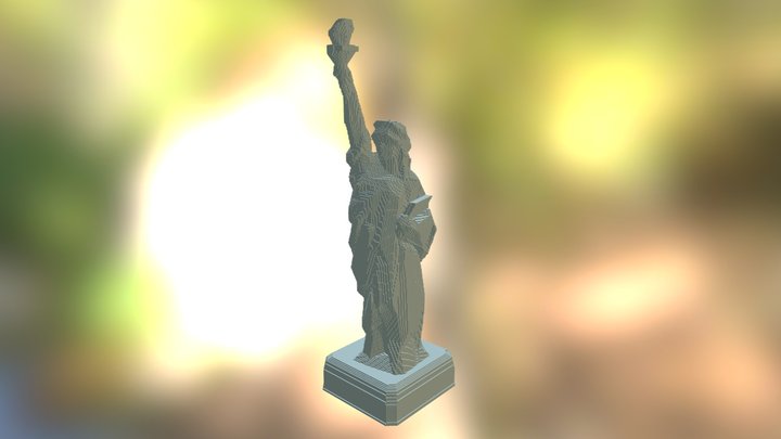 liberty statue 3D Model