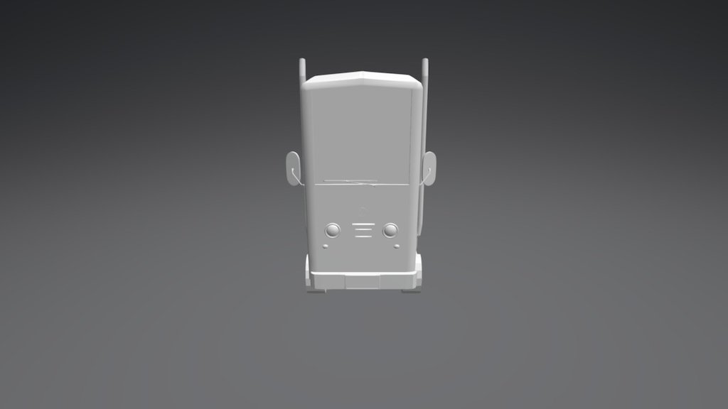Truck low poly