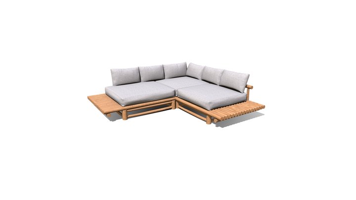 3D Furniture | Sofa | PBR Materials 3D Model